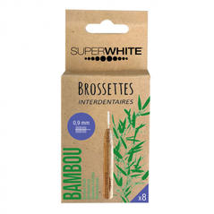 Brossettes interdentaires Superwhite Bambou