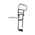 Barrière de lit escamotable sur pied